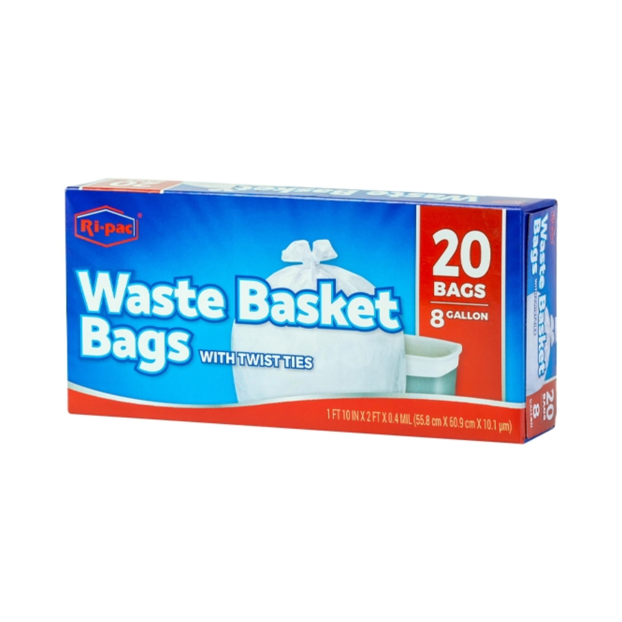 Ri-Pac Waste Bag 24/20ct/8Gal