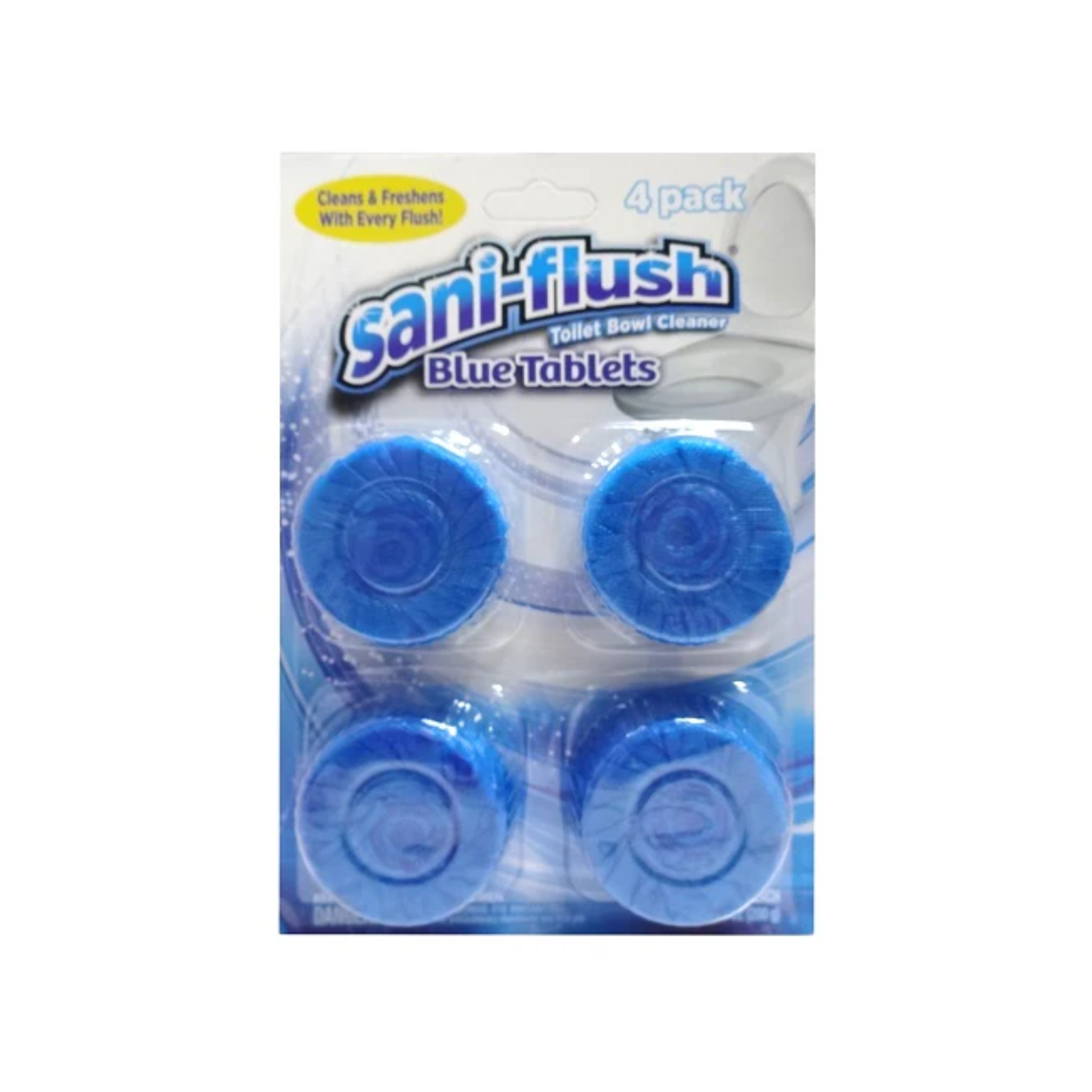 Sani Flush Tablet Toilet Bowl Cleaner 12/4ct