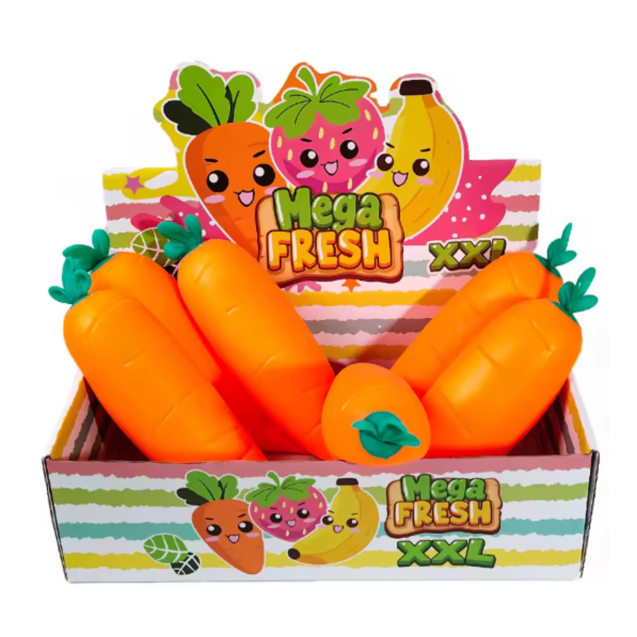 Squishy Mega Carrot LG 12/6"