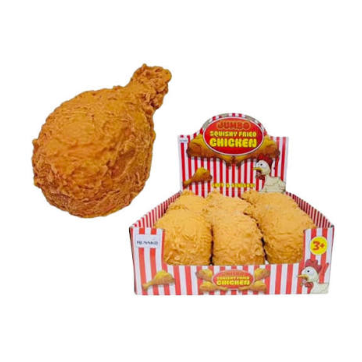 Squishy Mega Chicken Leg LG 12/6"