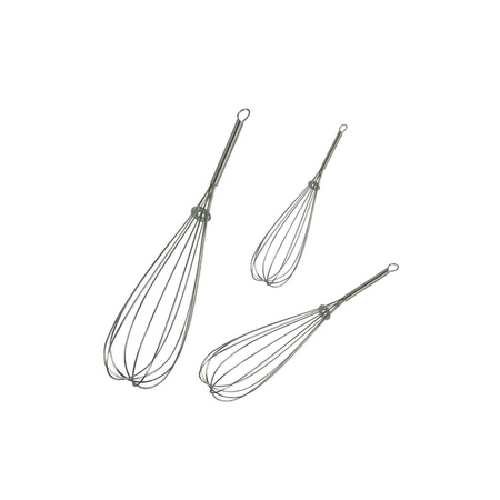Stainless Steel Egg Beater 12/3ct