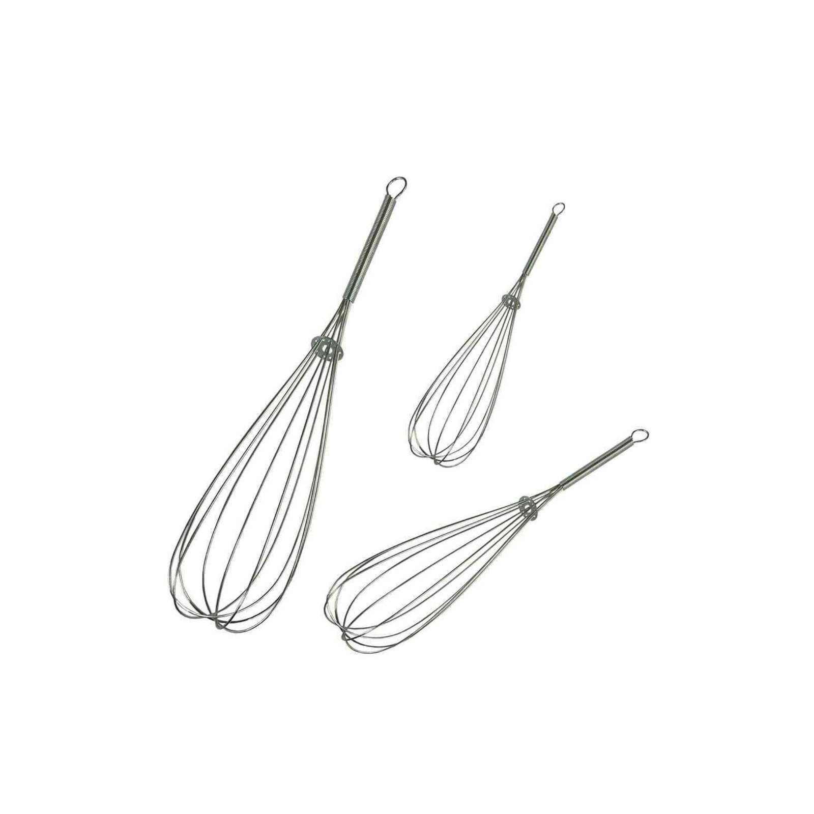 Stainless Steel Egg Beater 12/3ct