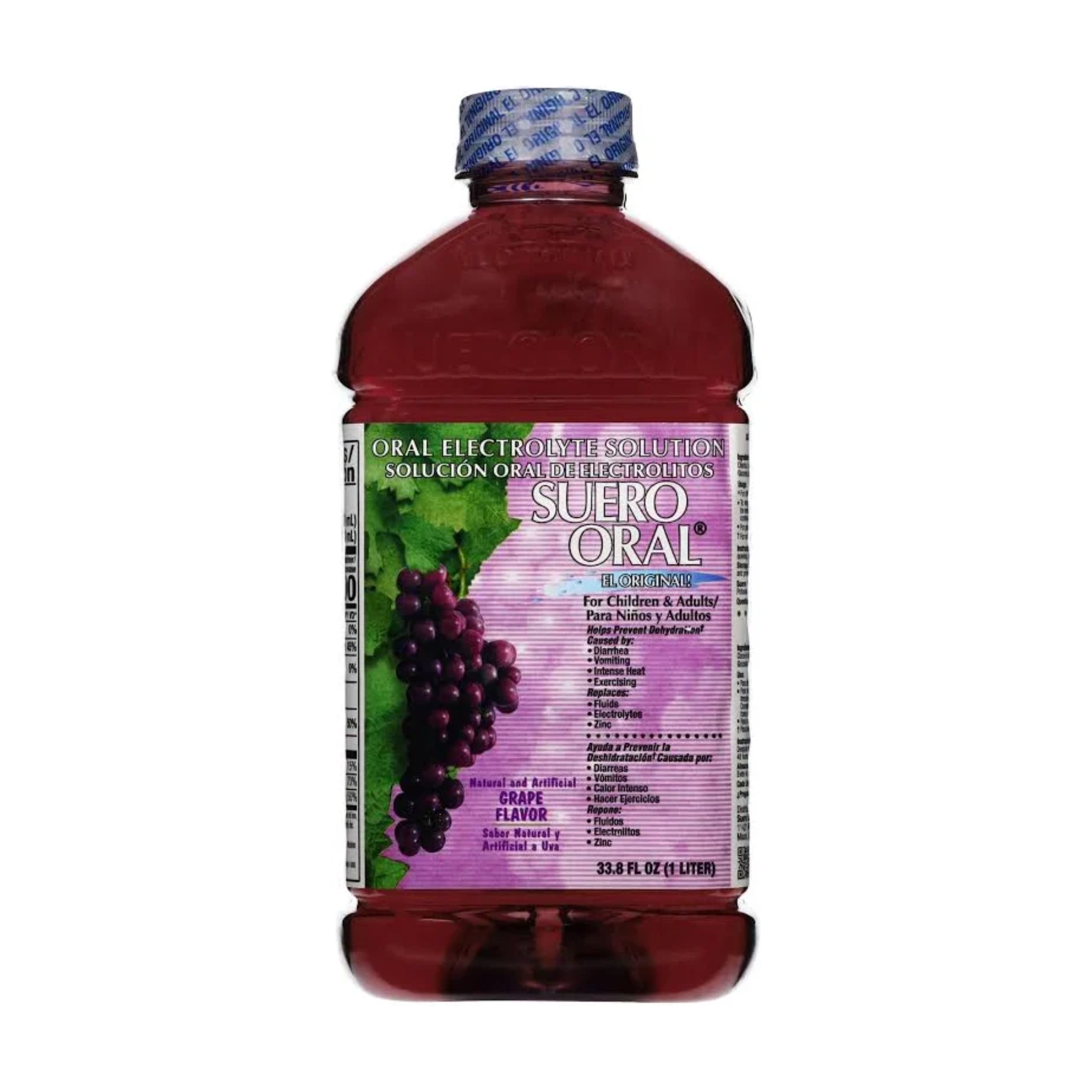 Suero Oral Grape 8/1L