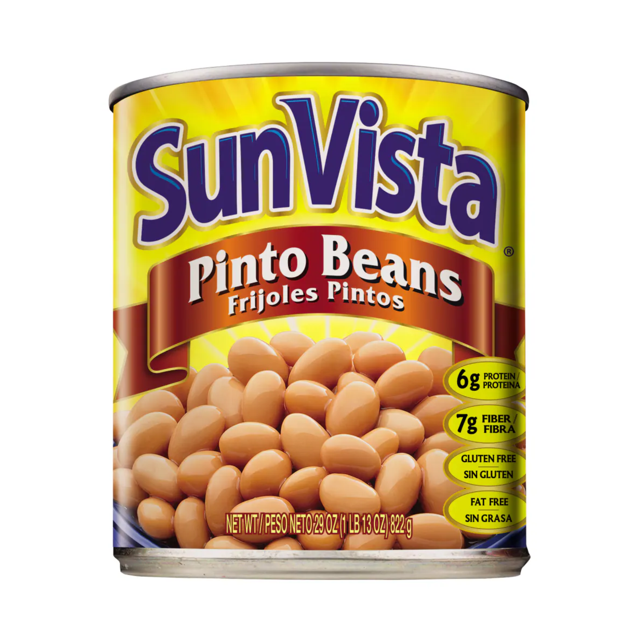 Sun Vista Pinto Beans 12/29oz