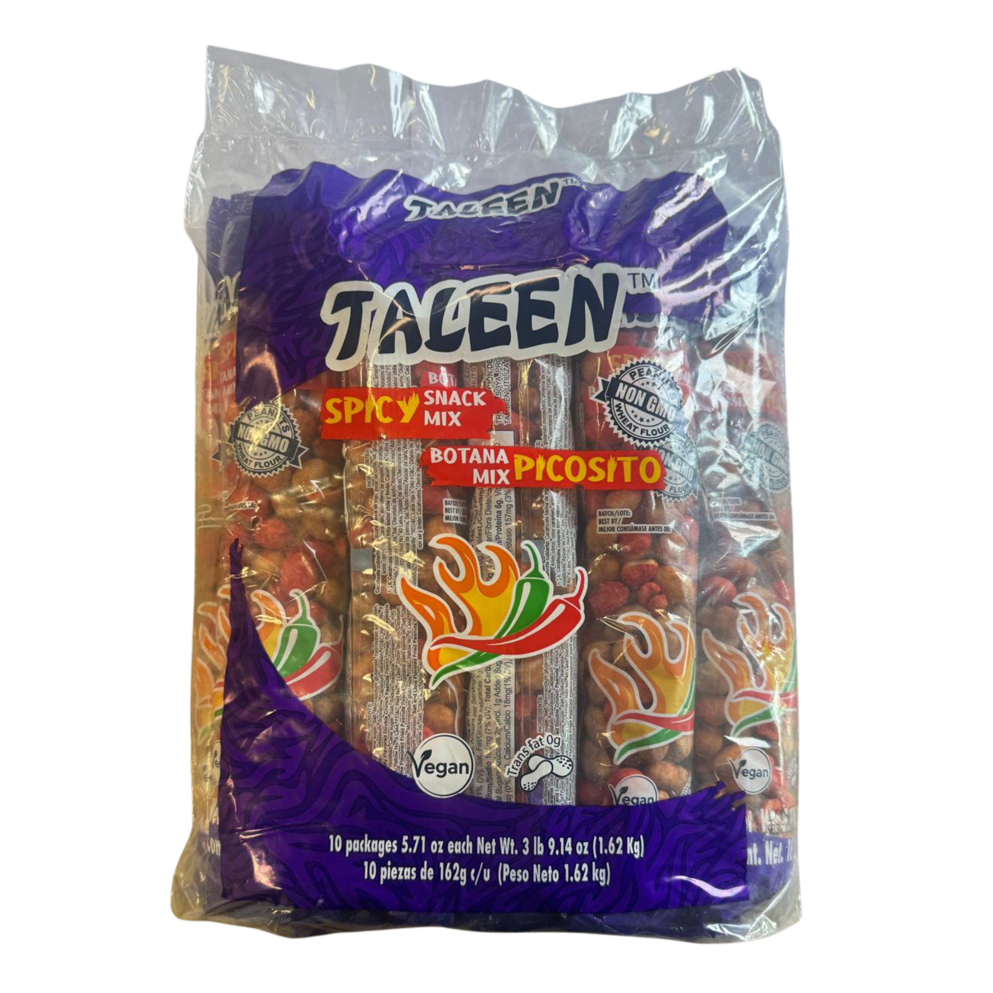 Taleen Spicy Peanut Snack Mix 10ct/5.71oz