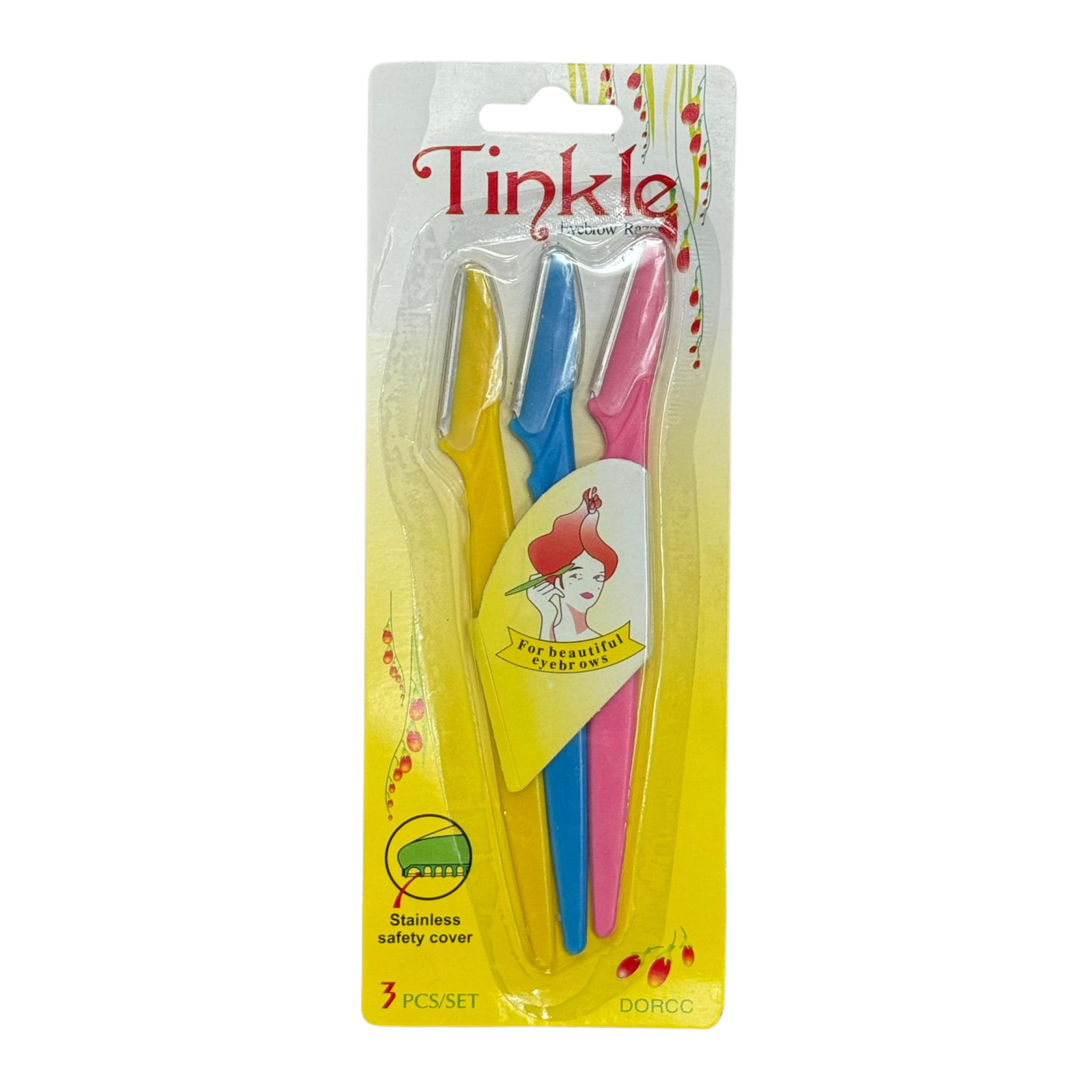 Tinkle Eyebrow Razor 20/1ct
