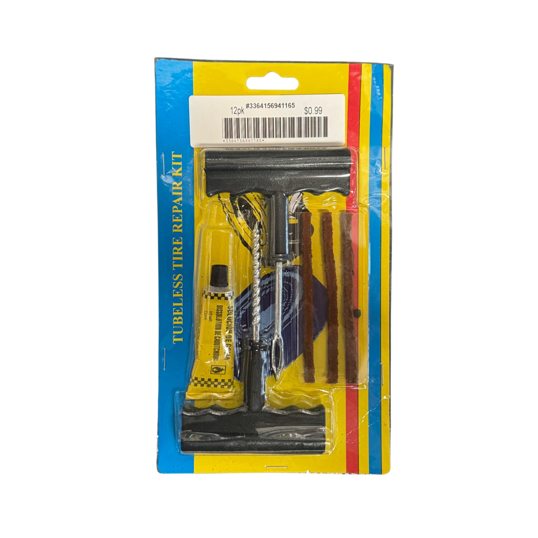 Tire Repair Kit 12/1ct