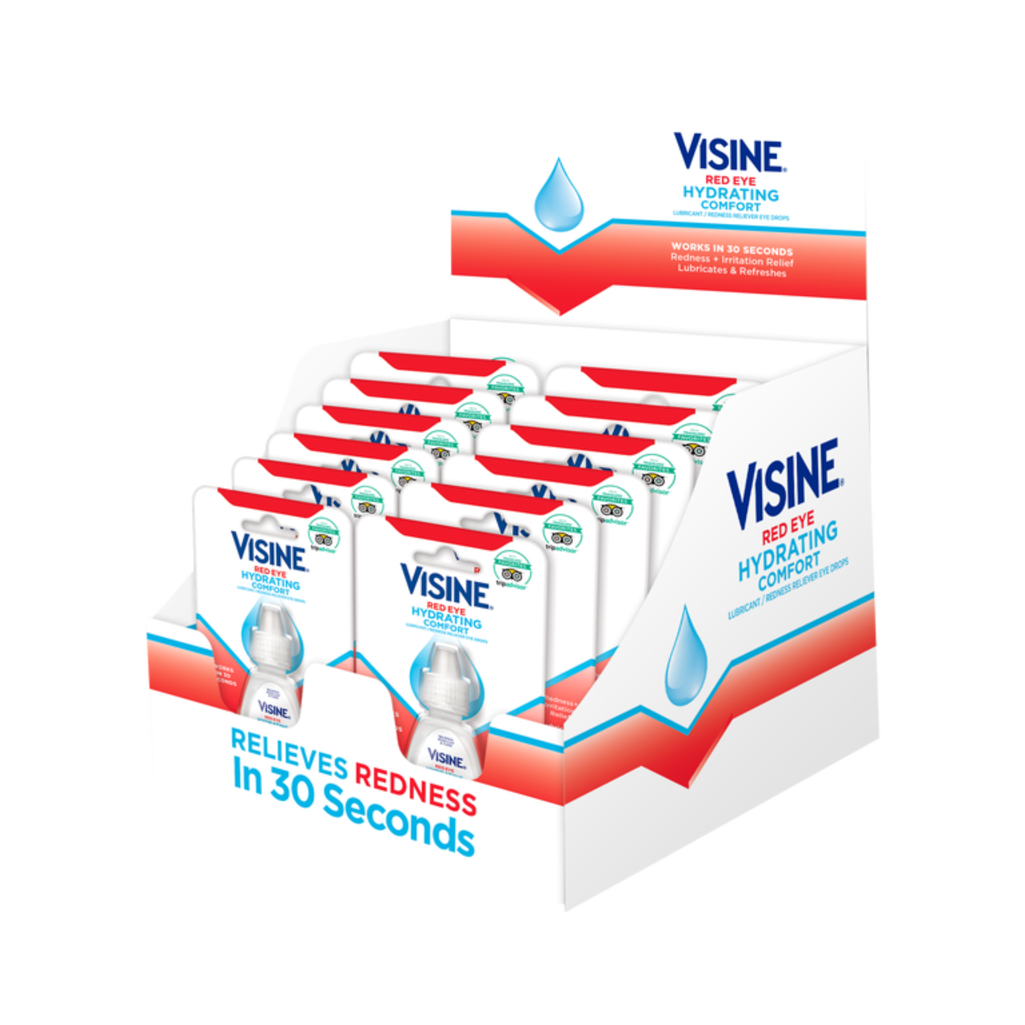 Visine Red Eye Display 12/1ct