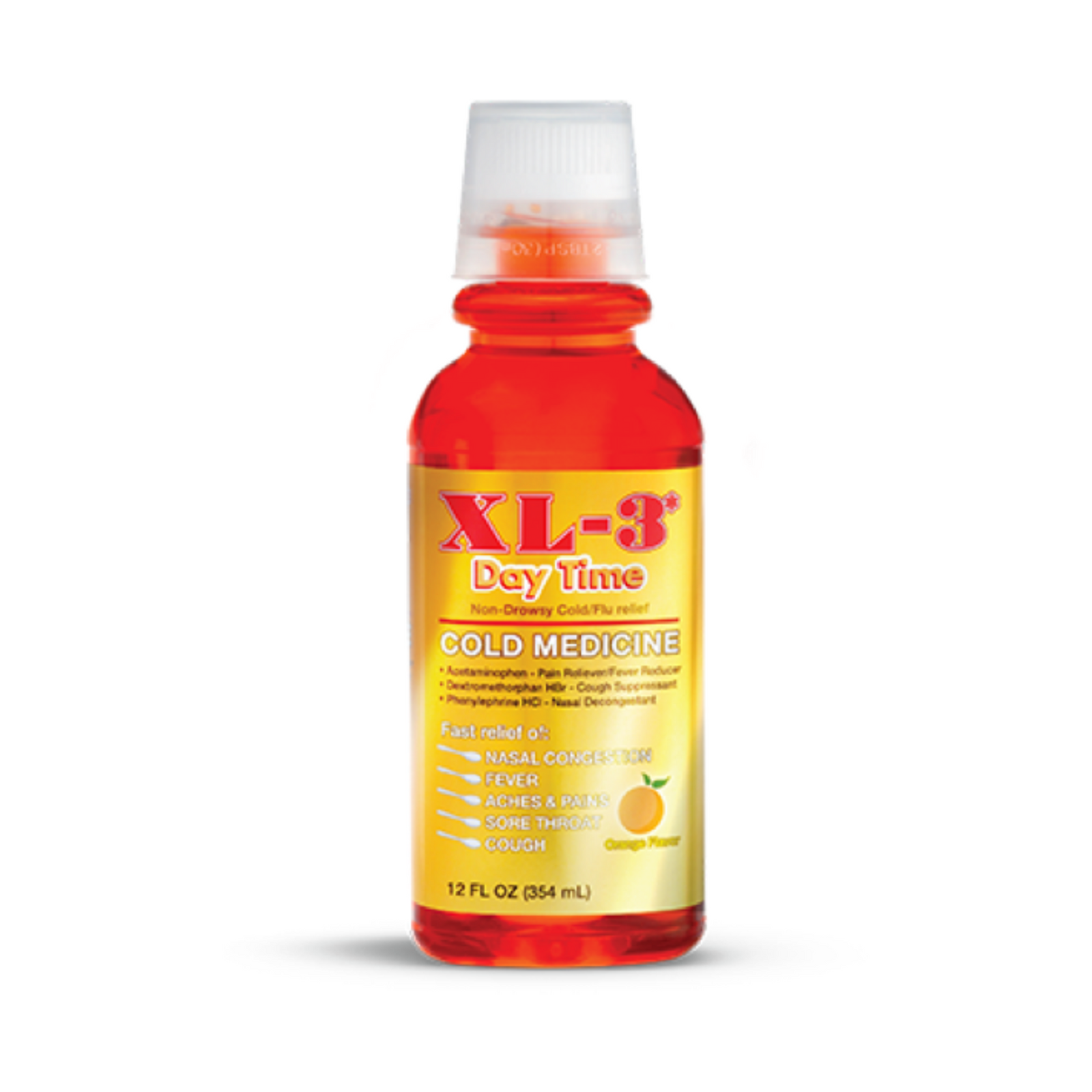 XL-3 Day Time Orange 12oz