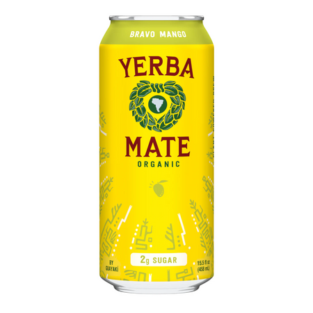 Yerba Mate Bravo Mango 12/15.5oz +0.60CRV