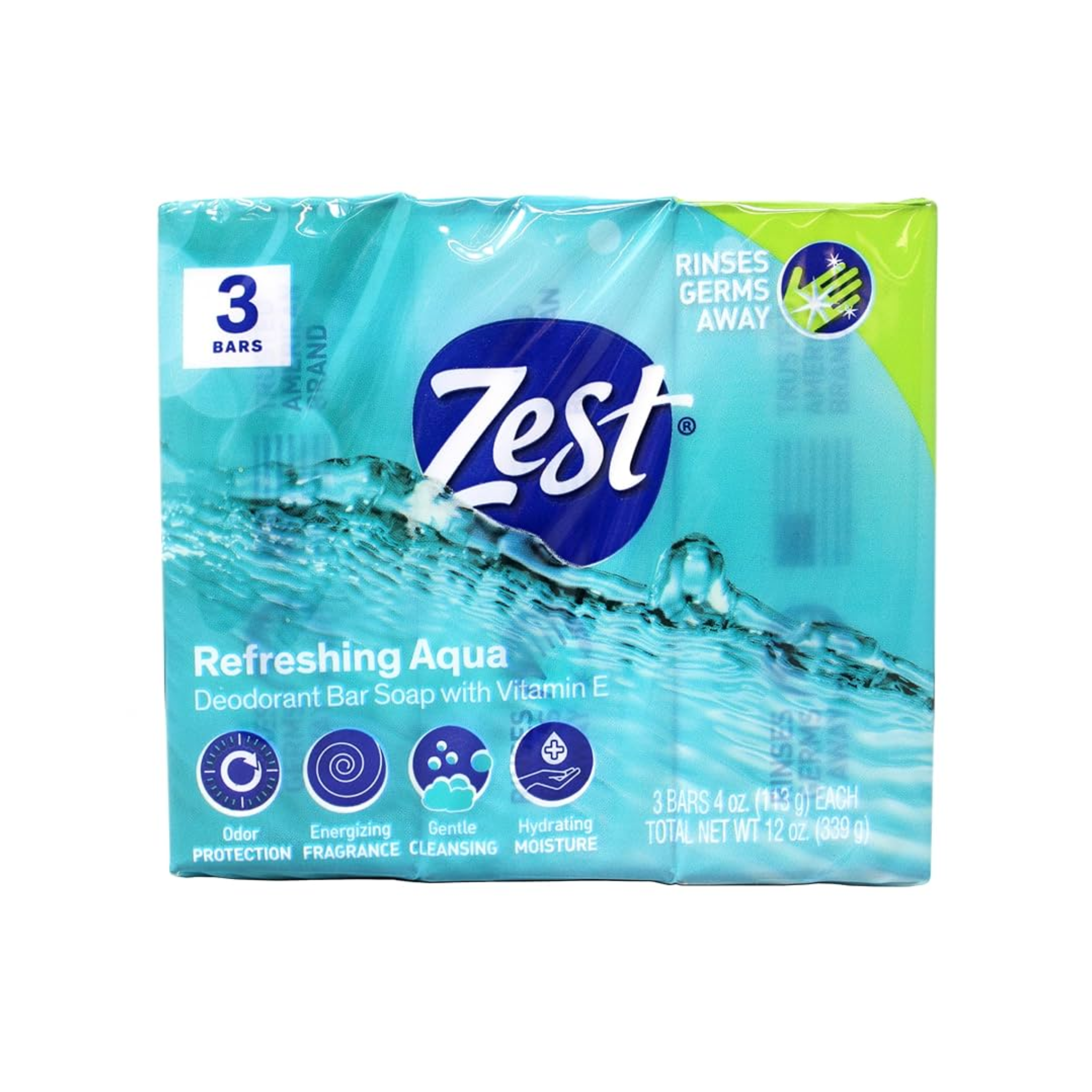 Zest Refreshing Aqua 12/3ct