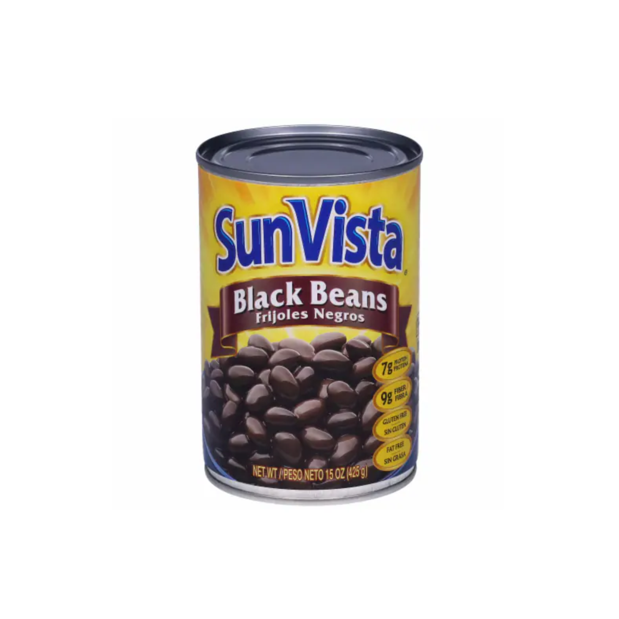 Sun Vista Black Beans 12/15oz