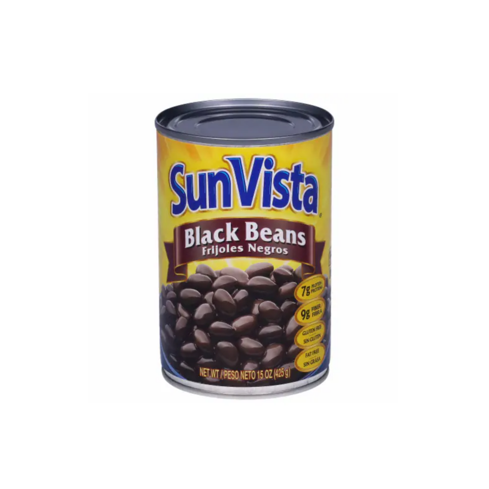 Sun Vista Black Beans 12/15oz