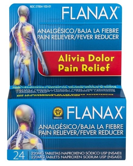 Flanax Pain Reliever Tablets 3/24ct