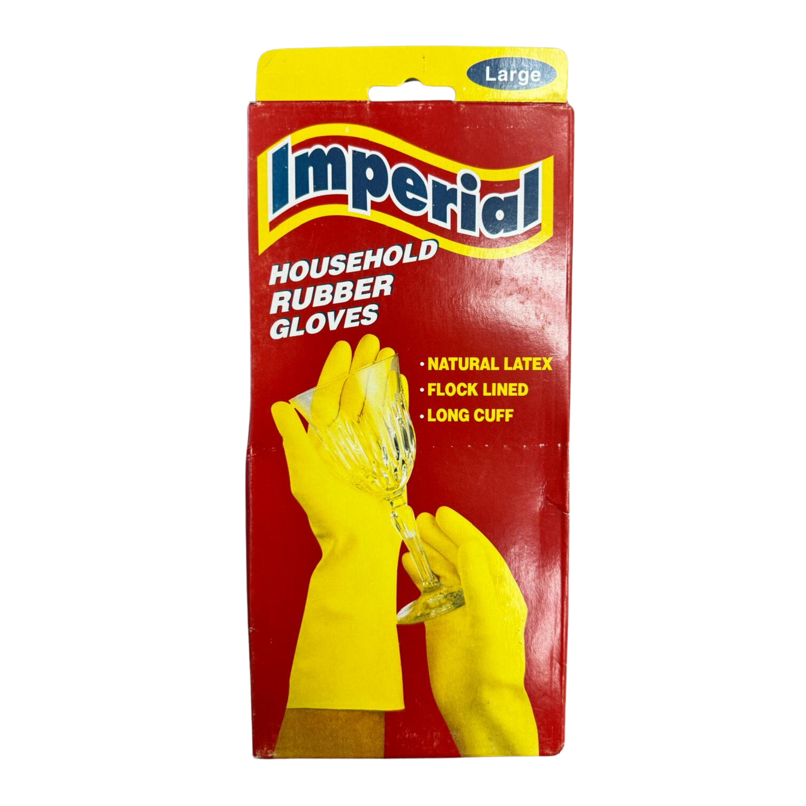 Imperial Rubber Gloves L 12/1ct