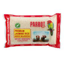 Parrot Jasmine Rice 12/2LB
