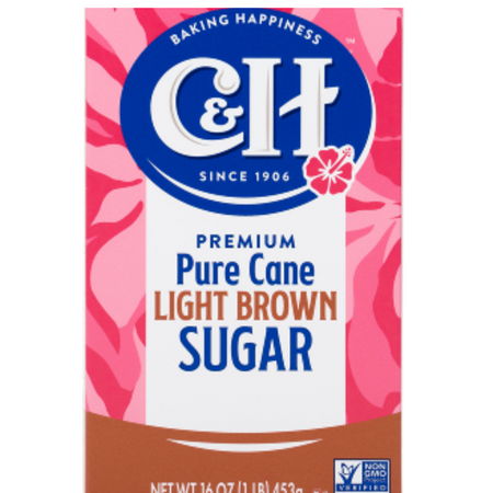 C&H Light Brown Sugar 24/16oz