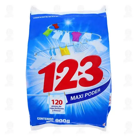 1-2-3 Maxi Poder Powder 10/900g