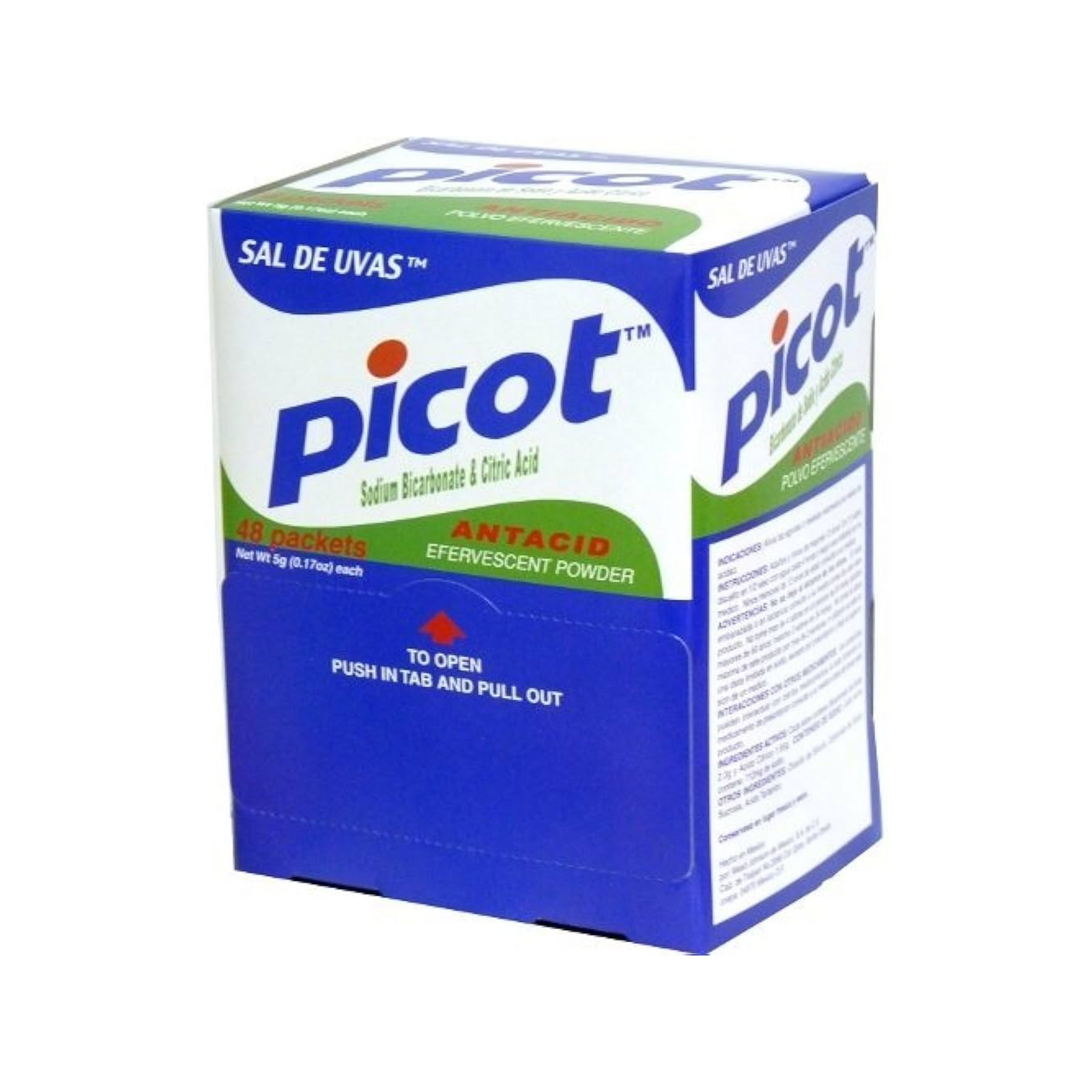 Picot Citric Acid Singles 48ct