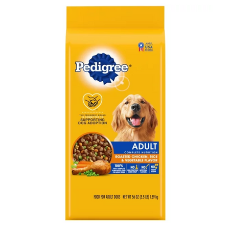 Pedigree Adult Dogs Roasted Chicken 4/3.5Lb