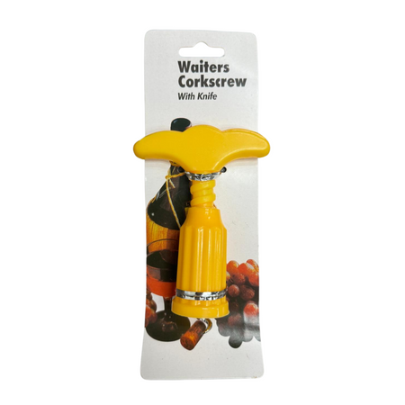Waiters Corkscrew w/ Knife 12/1ct