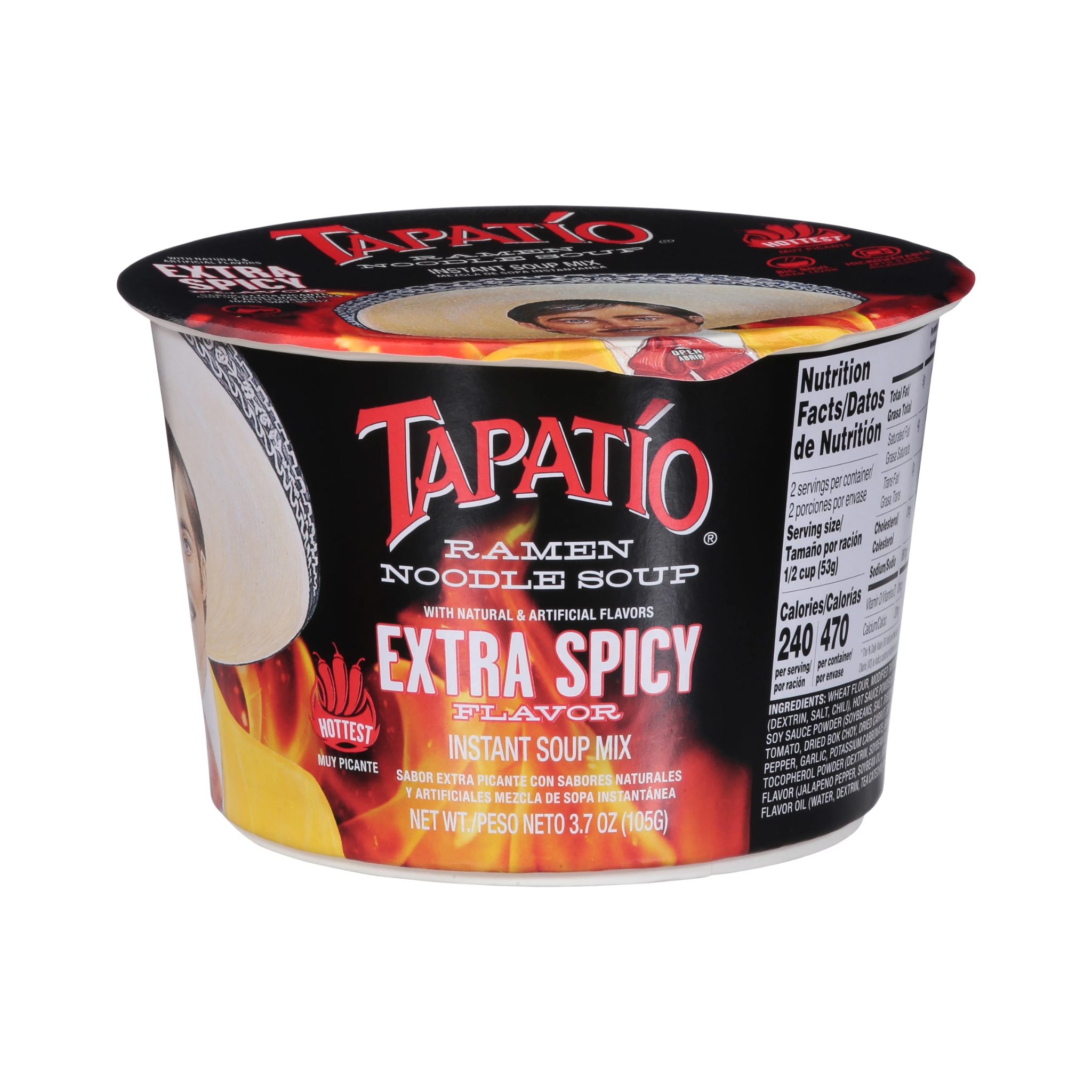 Tapatio Extra Spicy Ramen