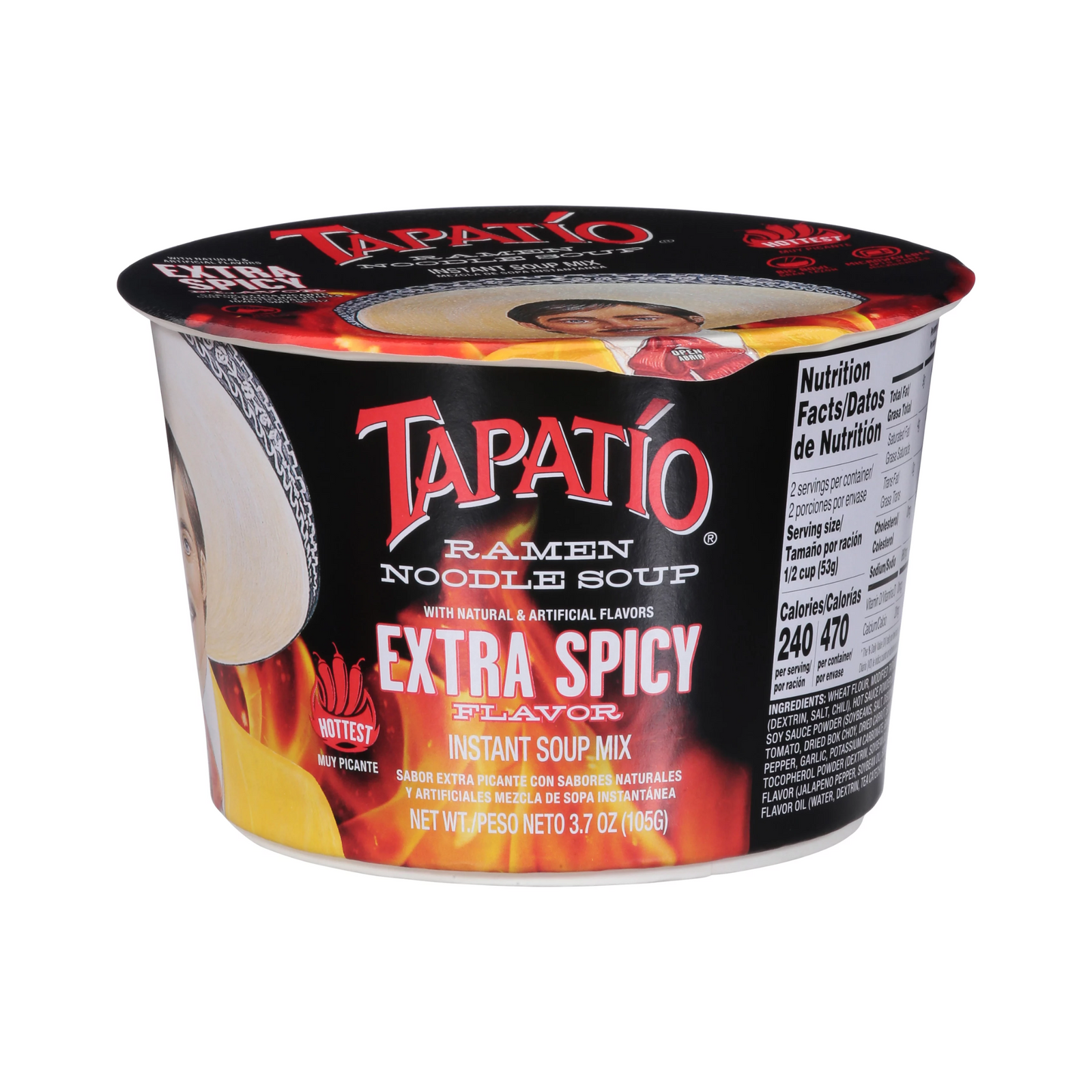 Tapatio Extra Spicy Ramen