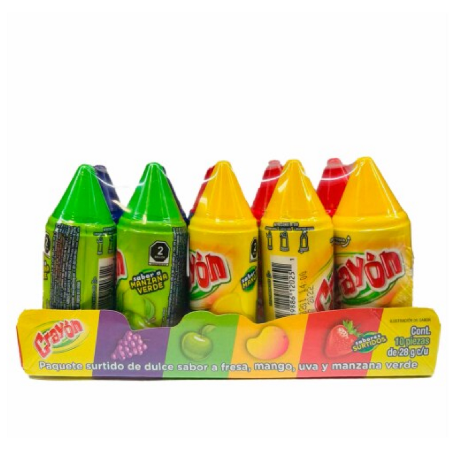 Crayon Mix Candy 10ct