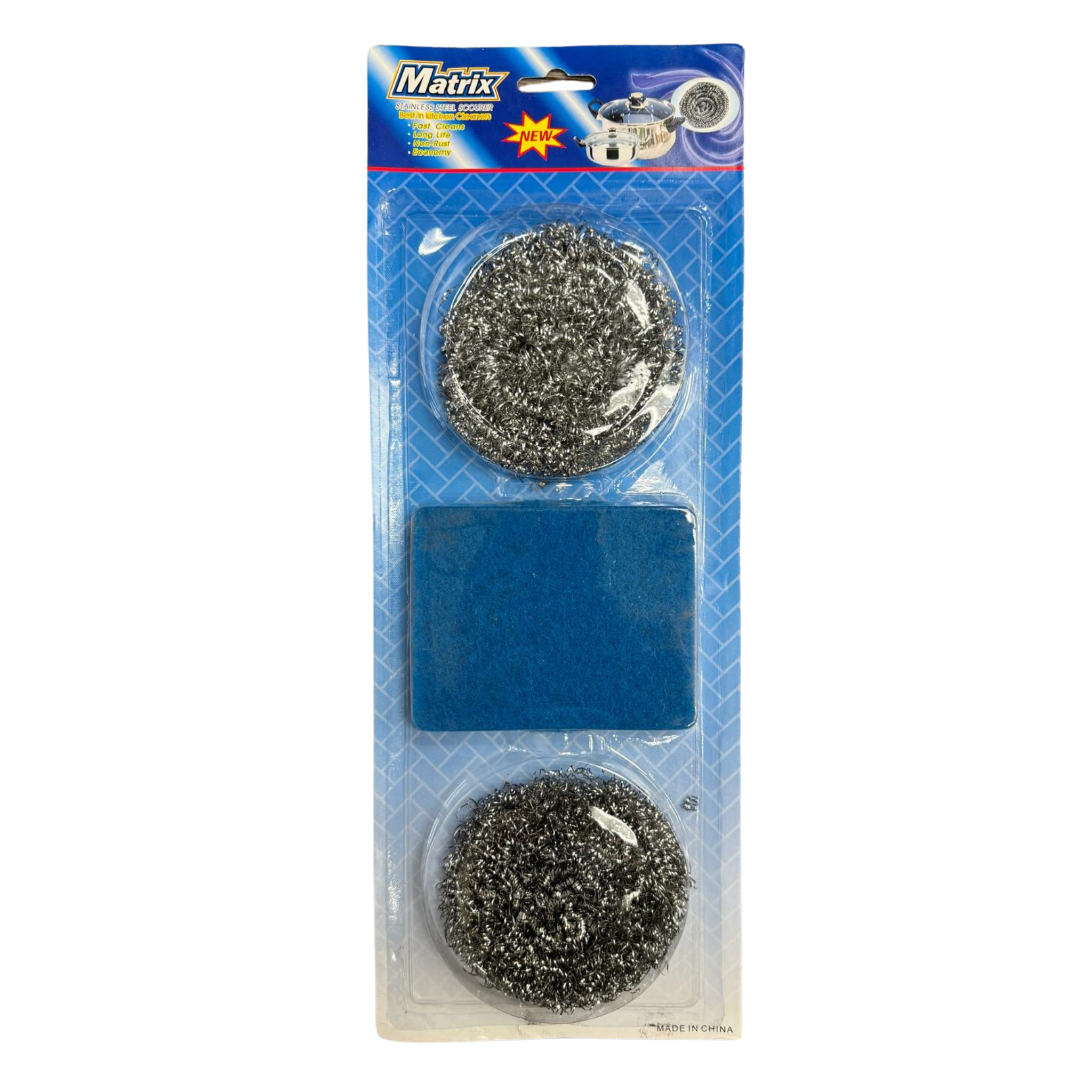 Matrix Stainless Steel Scourer 24/1ct