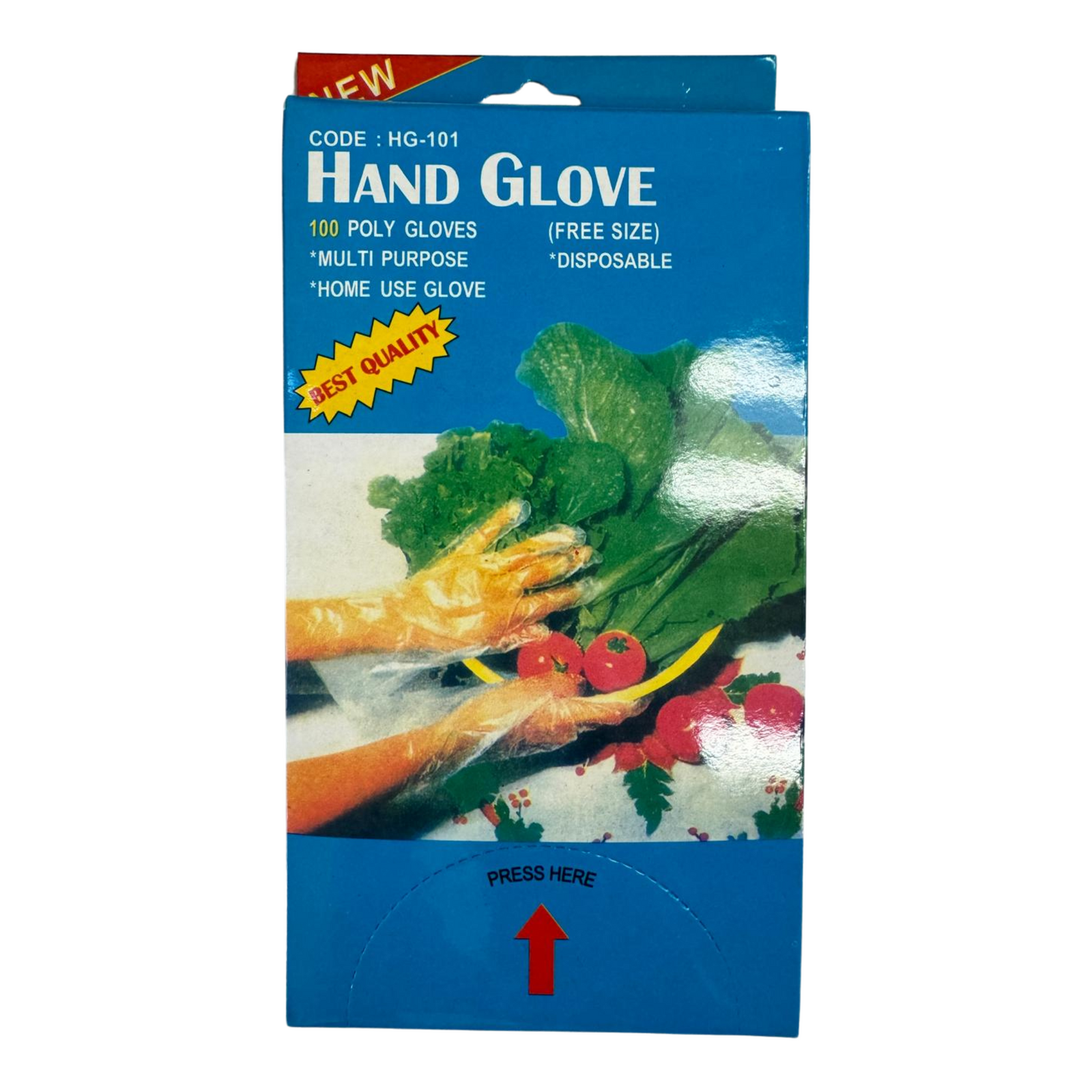Hand Gloves Clear 12/100ct