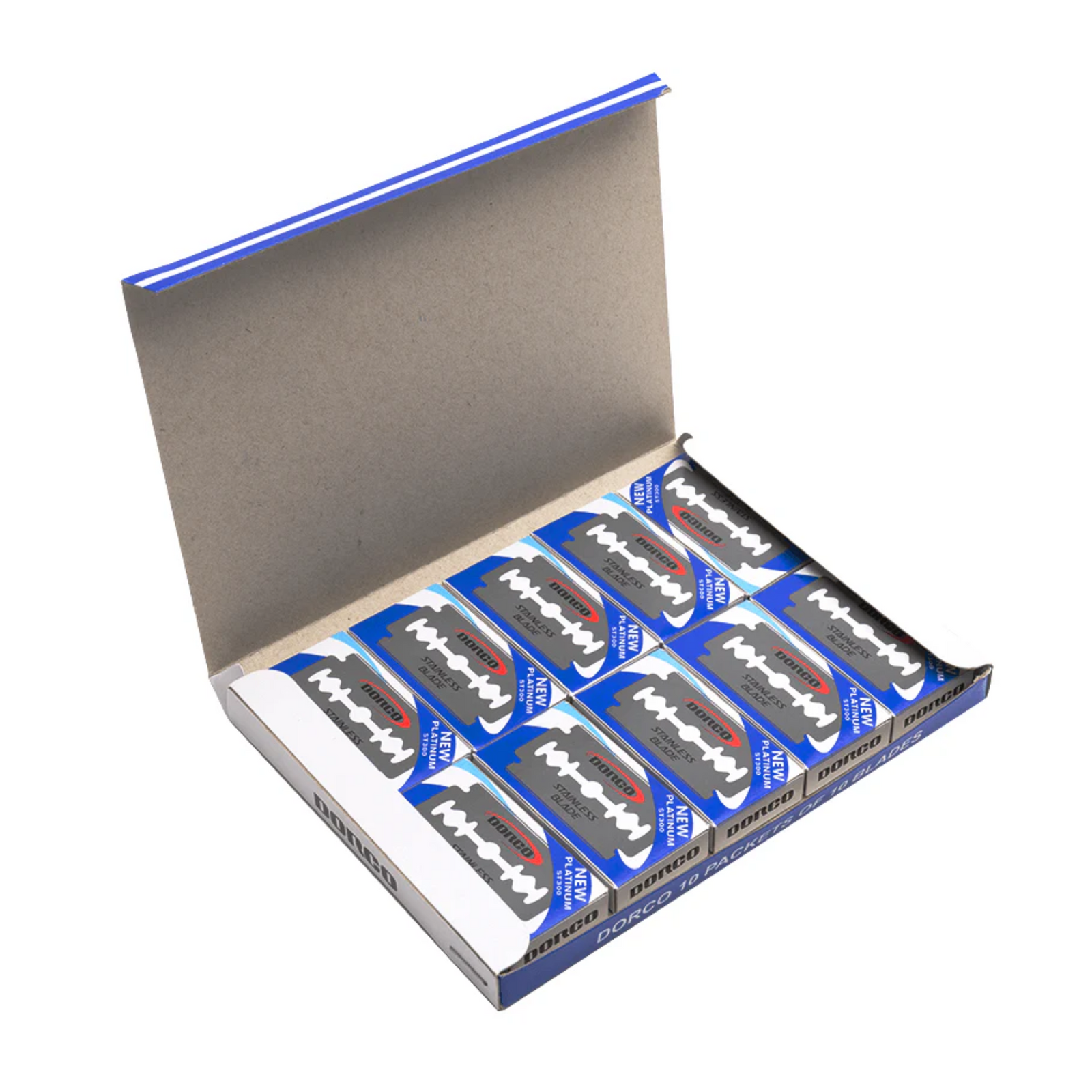 Dorco Steel Razor Blade 10/10ct