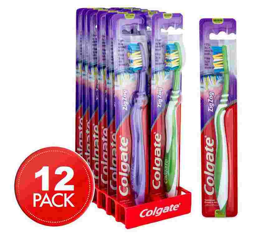 Colgate TB Zig Zag Antibacterial 12/1ct