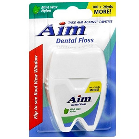 Aim Dental Floss 12/100yd
