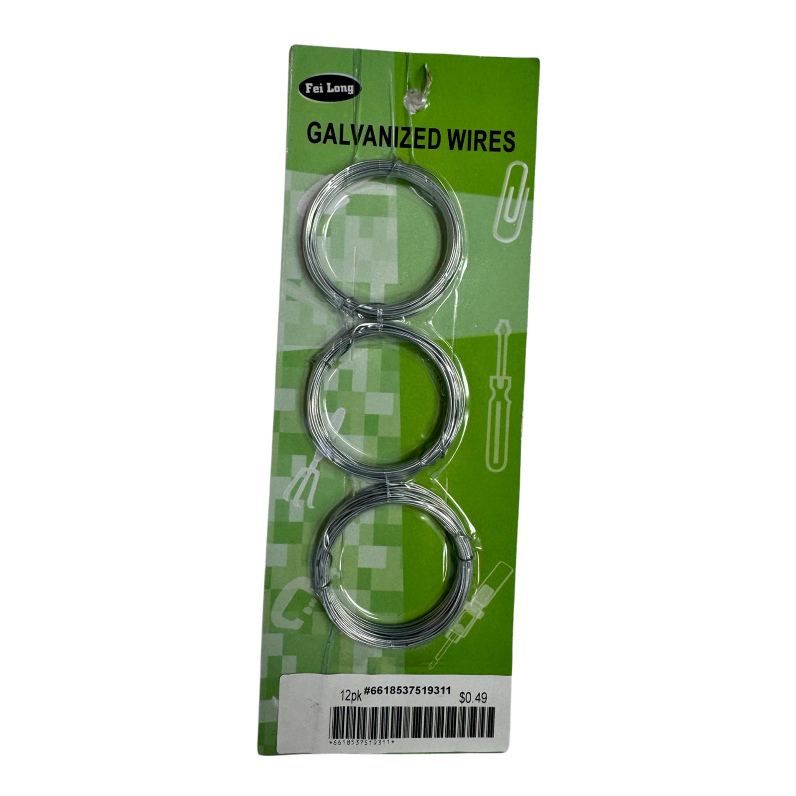 Galvanized Wires 12/3ct