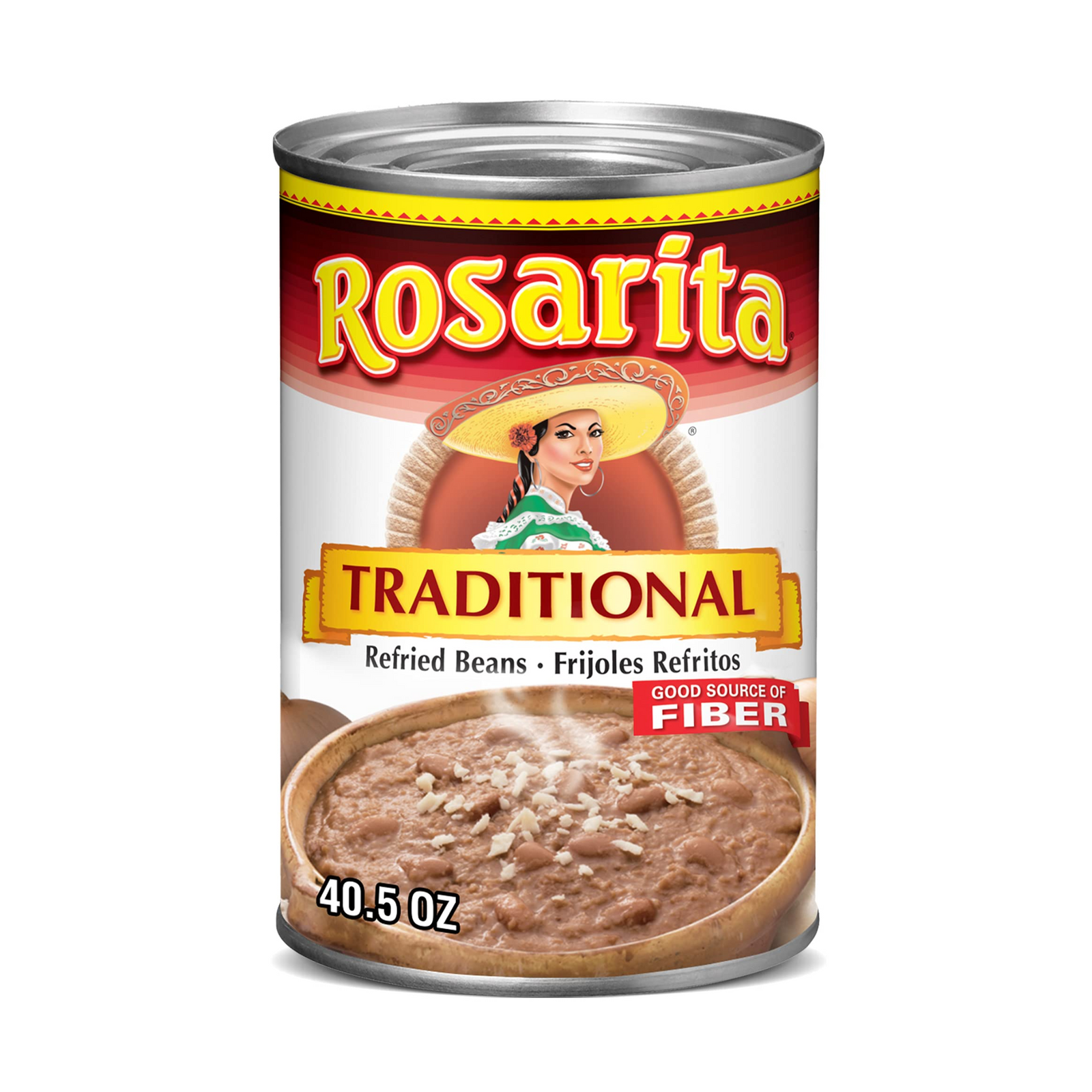 Rosarita Refried Beans 12/40.5oz