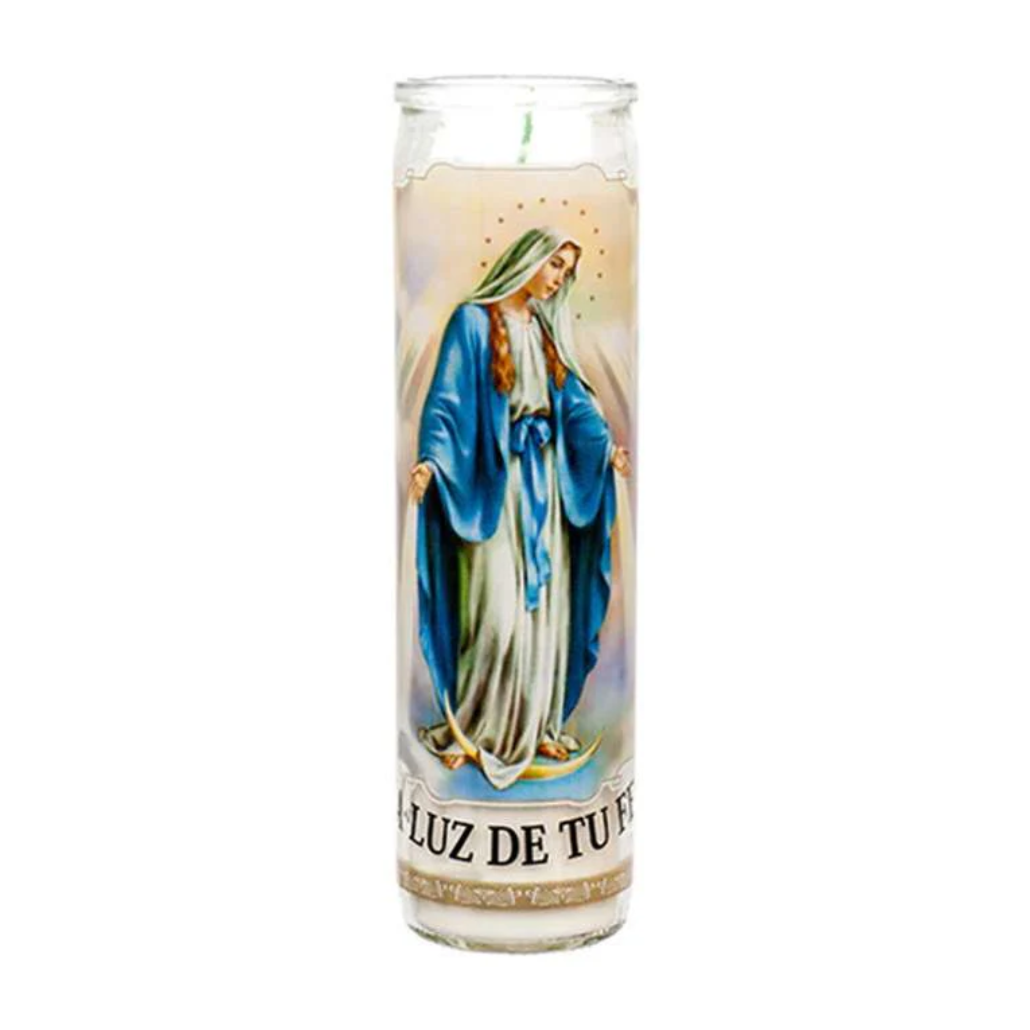 Religious Candle Maria Milagrosa 12/1ct