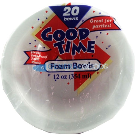 Good Time Foam Bowl 30/20ct/12oz
