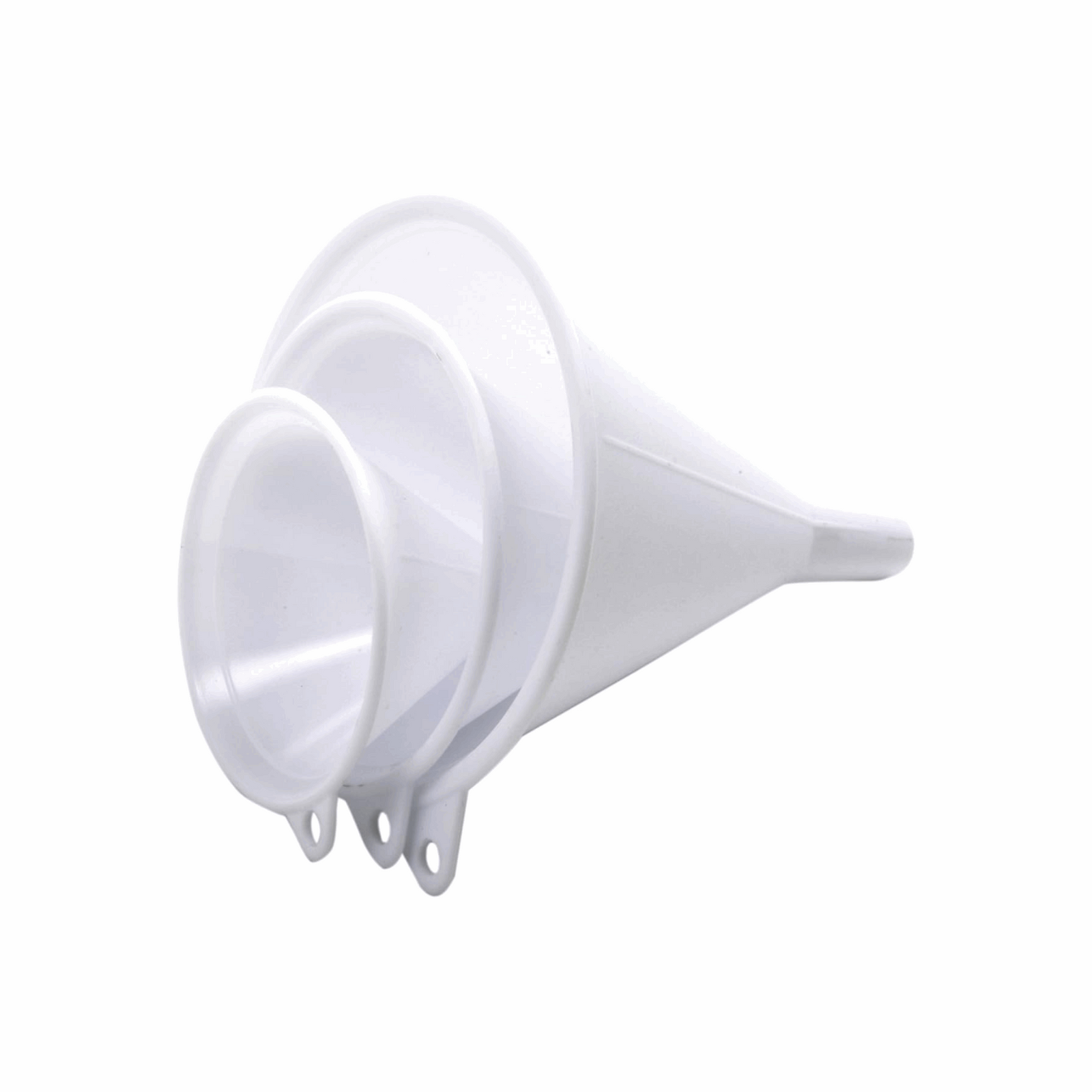 Plastic Kitchen Funnel Set 12/3ct