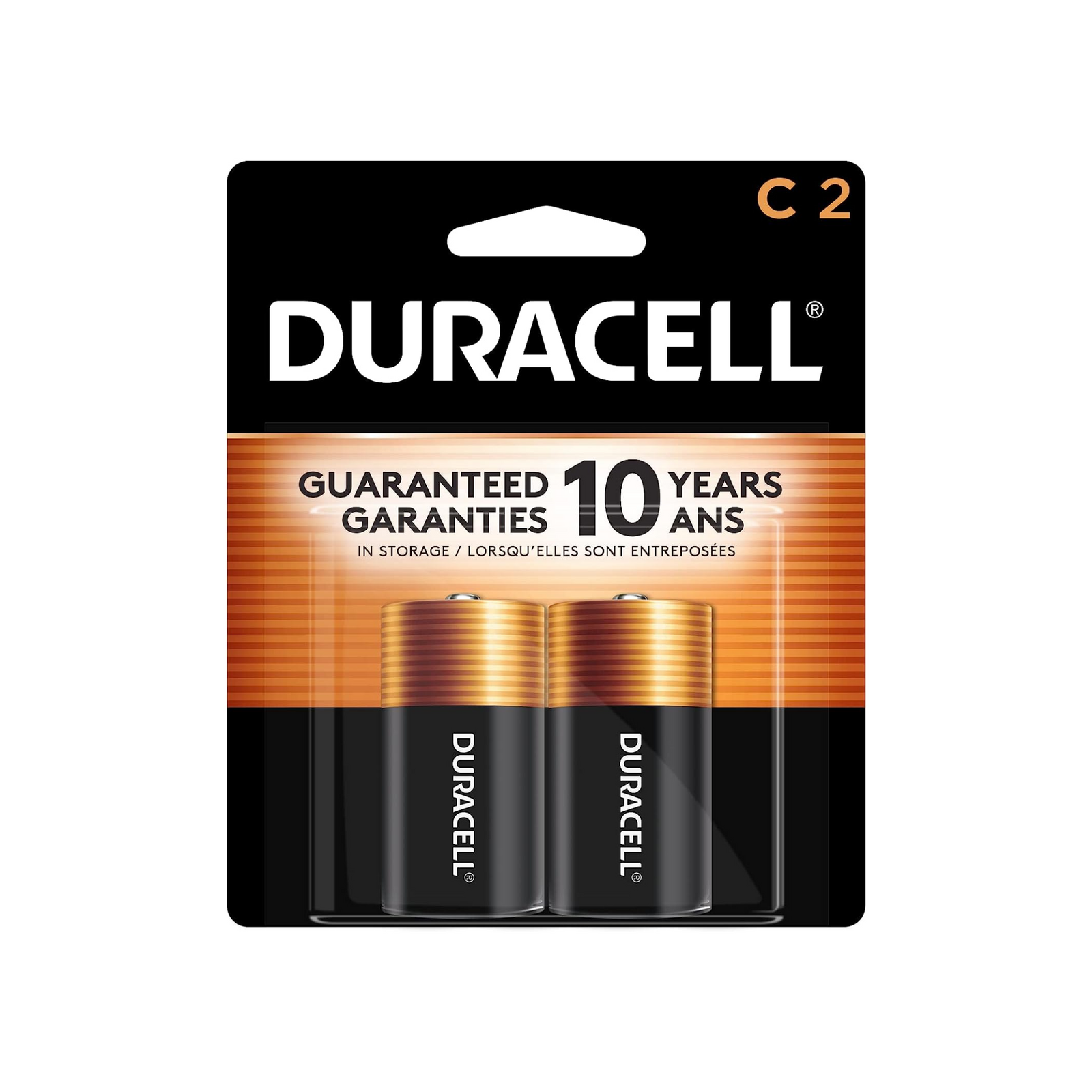 Duracell C 8/2ct Batteries