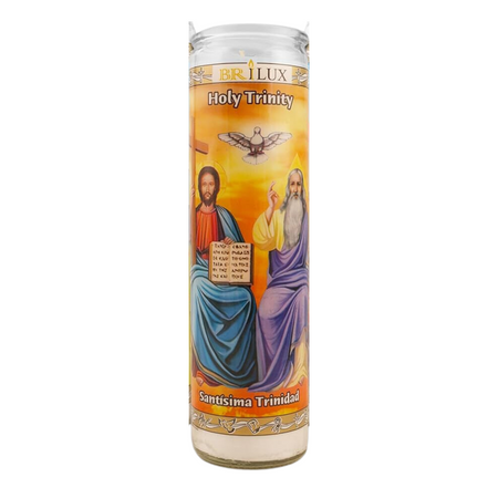 Religious Candle Santisima Trinidad 12/1ct