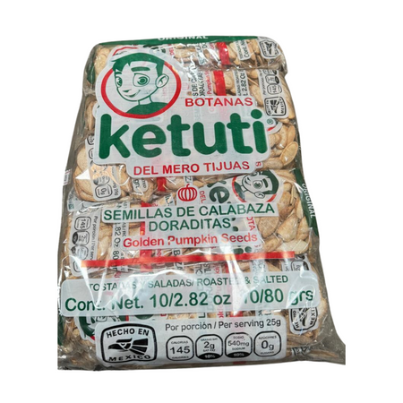 Ketuti Golden Pumpkin Seeds 2.82oz