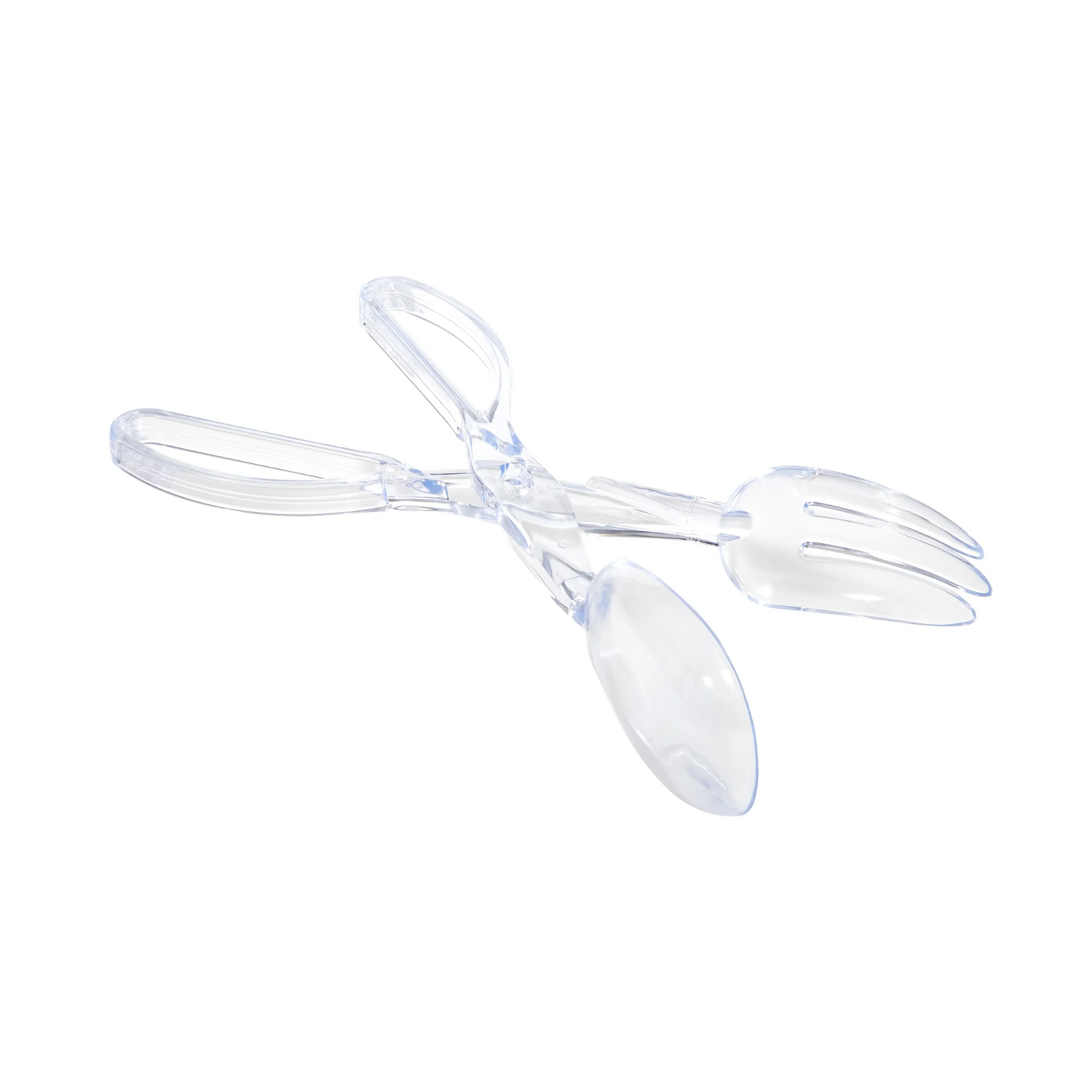 Salad Spoon Tong Clear 12/1ct