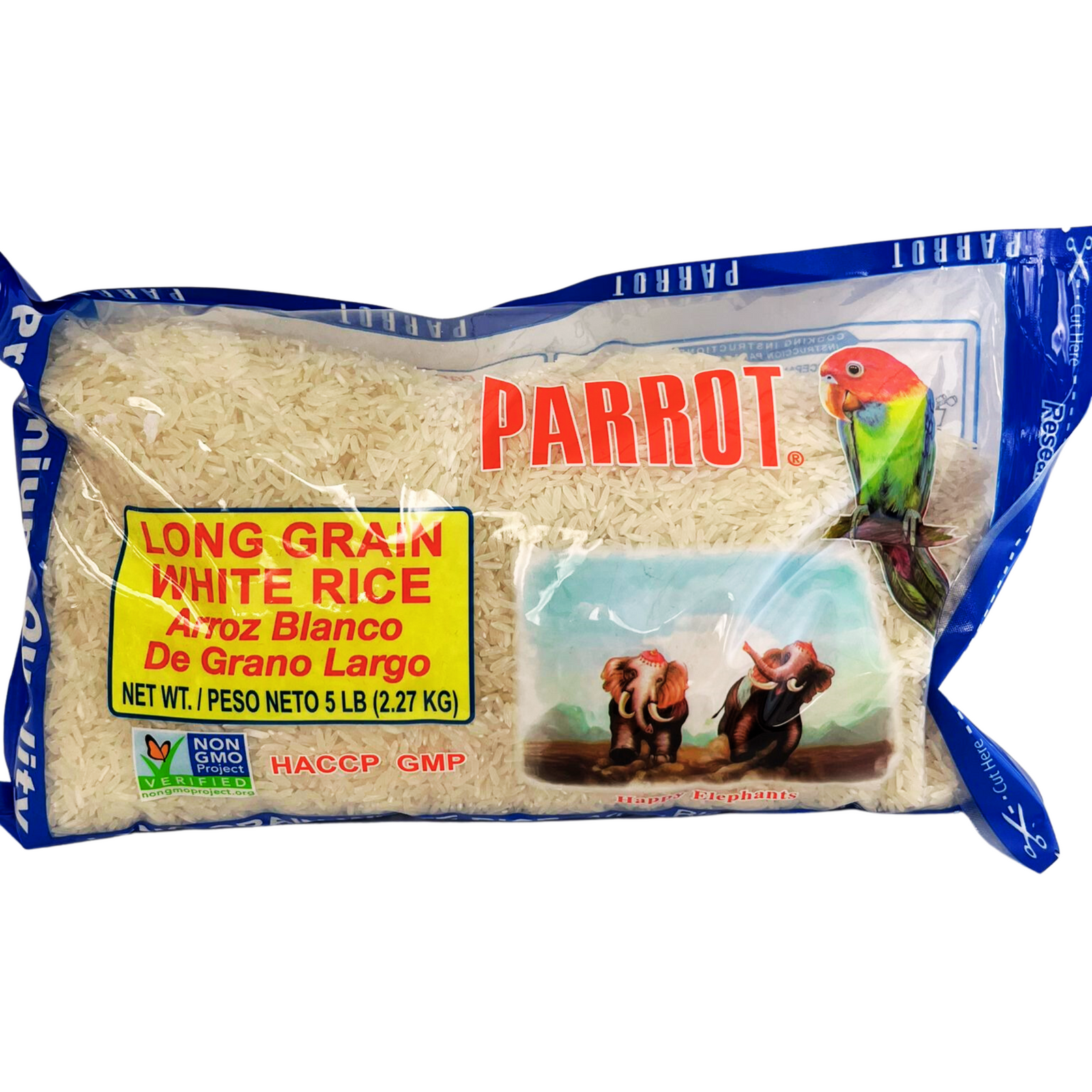 Parrot White Rice 6/5Lb
