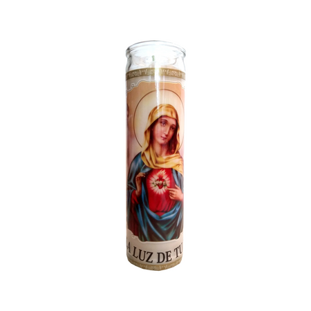 Religious Candle Nuestra Senora 12/1ct