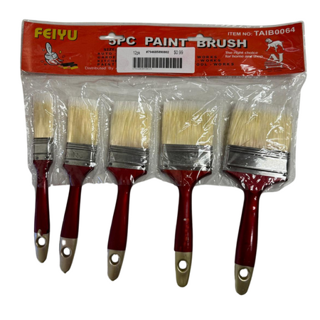 Paint Brush Set 12/5ct