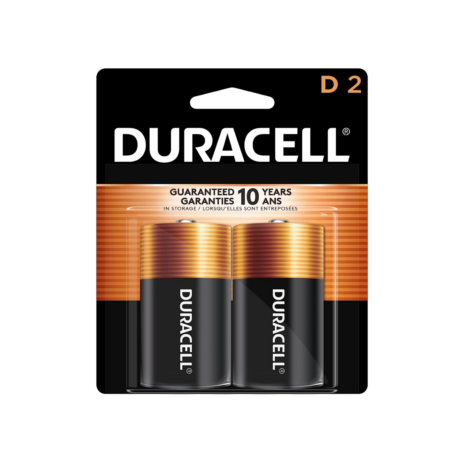 Duracell D 6/2ct Batteries