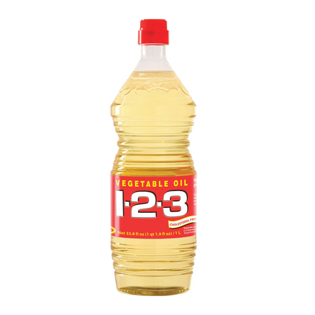 1-2-3 Vegetable Oil 24/500ml