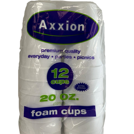 Axxion Cups 20/12ct/20oz