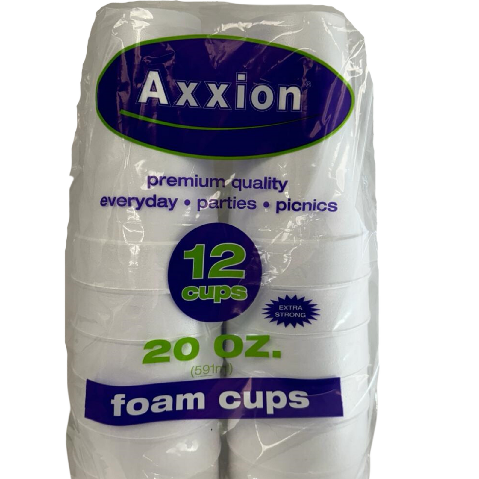 Axxion Cups 20/12ct/20oz