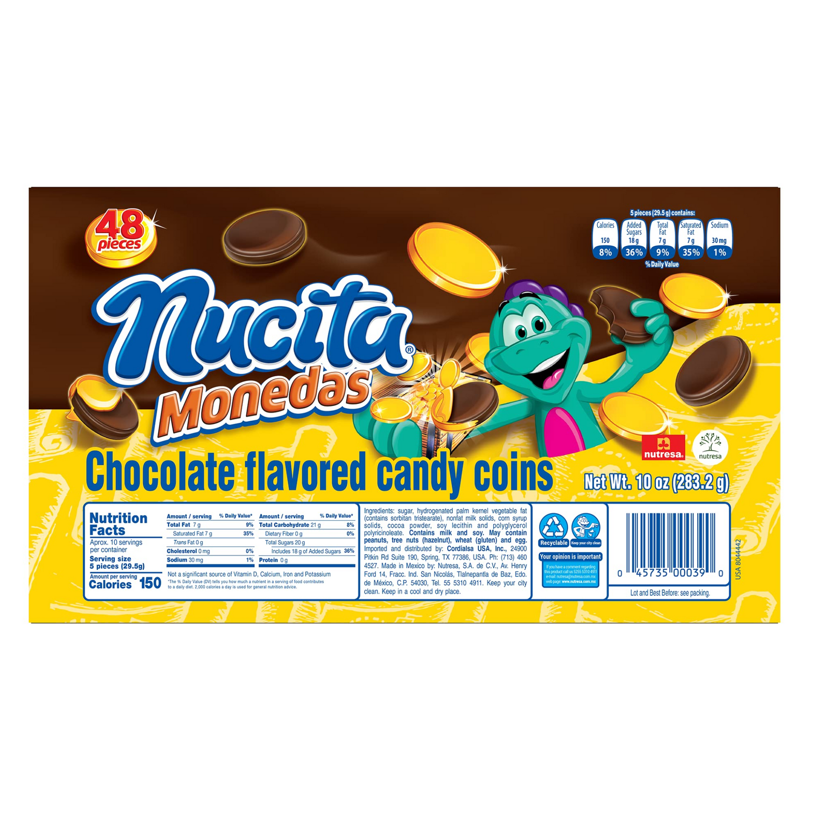 Monedas Chocolate Candy Coins 48ct